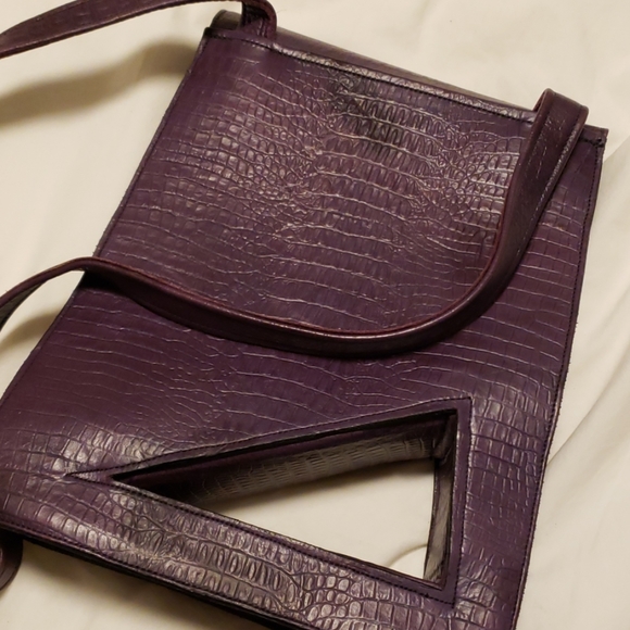 Tom Thomas Leather Artisan Architectonica Purse - Picture 3 of 6